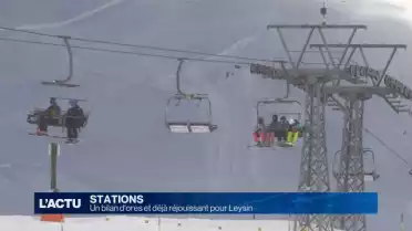Un bilan d&#039;ores et déjà réjouissant pour Leysin