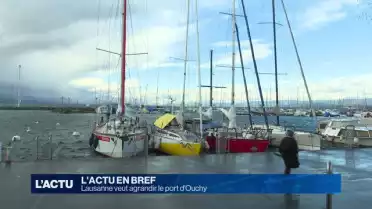 Lausanne veut agrandir le port d'Ouchy
