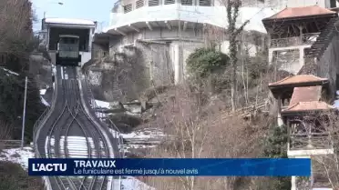 Le funiculaire de Fribourg fermé jusqu&#039;à nouvel avis