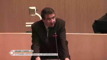Le Grand Conseil vaudois débat de l&#039;affaire Broulis