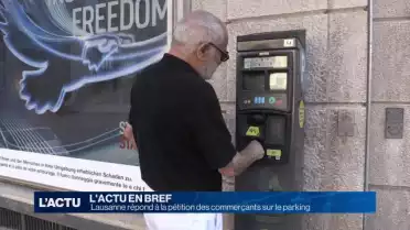 Lausanne répond à la pétition des commerçants sur le parking