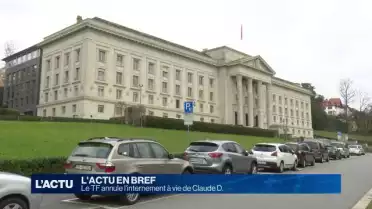 Le TF annule l&#039;internement à vide de Claude D
