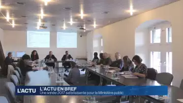 Le Ministère public fribourgeois est satisfait de 2017