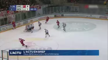 Deux joueurs à l'infirmerie