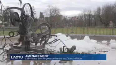 La Fontaine à Tinguely doit rester aux Grands-Places.