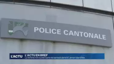 La femme retrouvée sans vie samedi dans le Léman identifiée