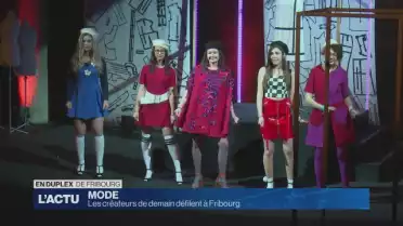 Les faiseurs de mode de demain défilent à Fribourg