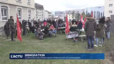 Colère des éducateurs pour mineurs non-accompagnés