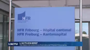 Démission de la directrice financière de l'HFR