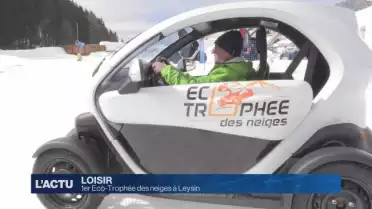 Première édition de l'Eco-trophée des neiges à Leysin