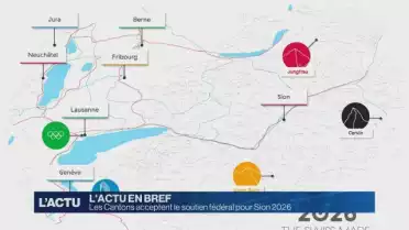 Les Cantons acceptent le soutien fédéral pour Sion 2026