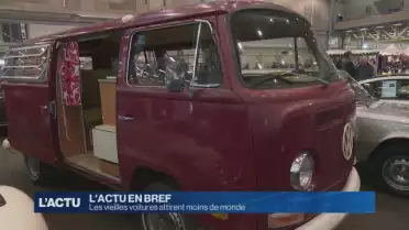 Moins de monde pour les vieilles voitures