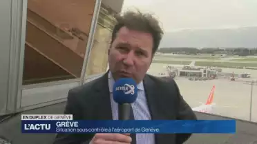 Grève: la situation est sous contrôle à l&#039;Aéroport de Genève