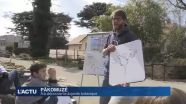Pakomuzé au jardin botanique