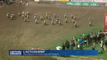 Succès pour le motocross de Payerne