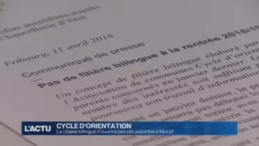 La classe bilingue n&#039;ouvrira pas cet automne