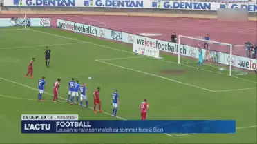 Lausanne rate son match au sommet face à Sion
