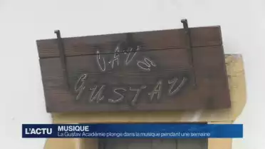 La Gustav Académie plonge dans la musique.