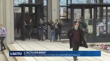 Astrid Epiney confirmée à la tête de l&#039;université
