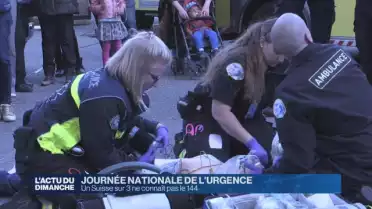 Un Suisse sur 3 ne connaît pas le 144