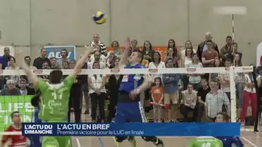 Première victoire pour le LUC en finale