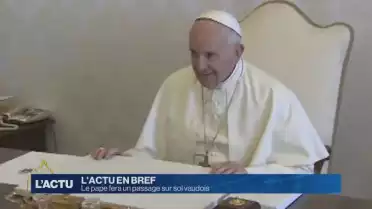 Le pape fera un passage sur sol vaudois