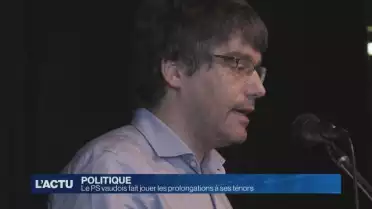 Le PS vaudois fait jouer les prolongations à ses ténors