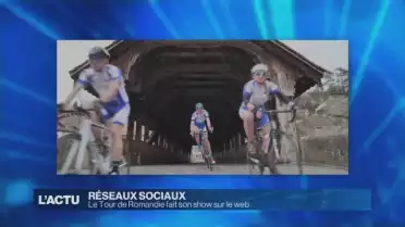 Le Tour de Romandie fait son show sur le web.