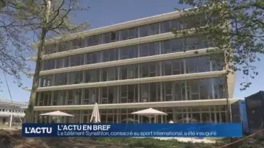 Le Synathlon a été inauguré vendredi 