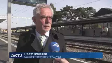 Deux co-présidents pour le PDC Vaud