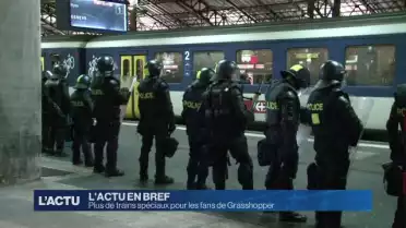 Plus de trains spéciaux pour les fans de Grasshopper