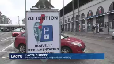 Se parquer sans cash, c&#039;est possible à Fribourg