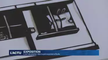 Expo suisse de papiers découpés à Bulle