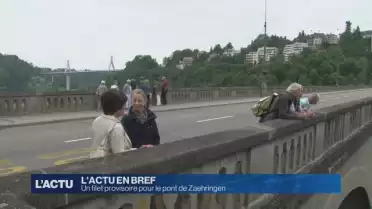 Filet de protection anti-suicide pour le pont de Zaerhingen