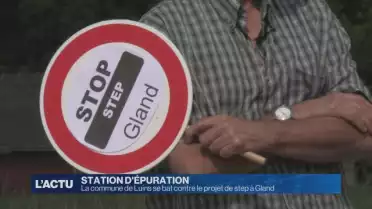La commune de Luins mobilisée contre la step à Gland