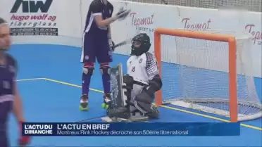 Montreux Rink Hockey décroche son 50ème titre national