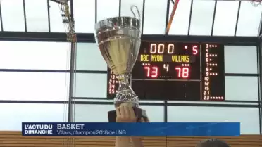 Villars, champion 2018 de LNB