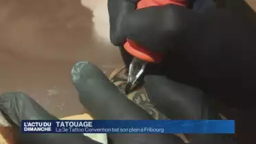 La 3e Tattoo Convention bat son plein à Fribourg