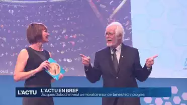 Jacques Dubochet veut un moratoire