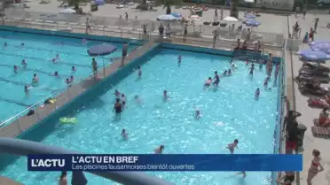 Les piscines lausannoises bientôt ouvertes