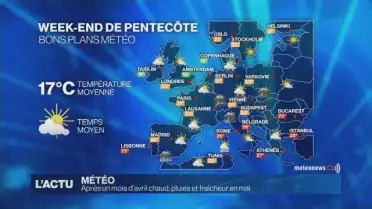 Après un mois d'avril chaud, pluies et fraîcheur en mai