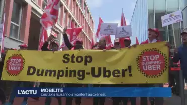 Les taxis lausannois montent au créneau
