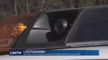 Nouveau test exceptionnel des sirènes d&#039;alarme