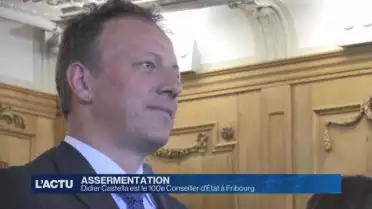 Assermentation de Didier Castella