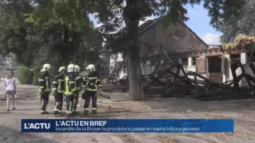 Fribourg gérera les incendies de la Broye