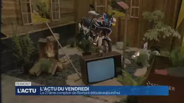 Le comptoir de Romont se déroule dans la patinoire