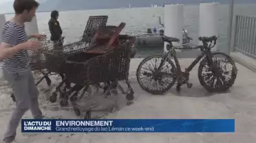 Grand nettoyage du lac Léman ce week-end		