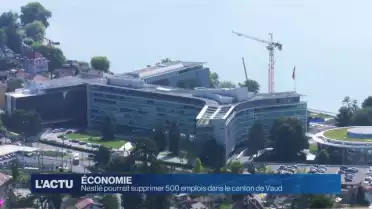 Nestlé pourrait supprimer 500 emplois sur Vaud
