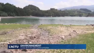 Le lac de la Gruyère ne monte pas