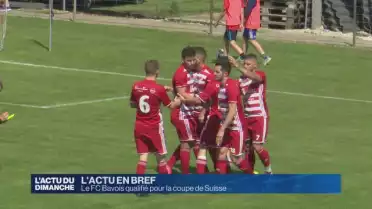 Le FC Bavois qualifié pour la coupe de Suisse